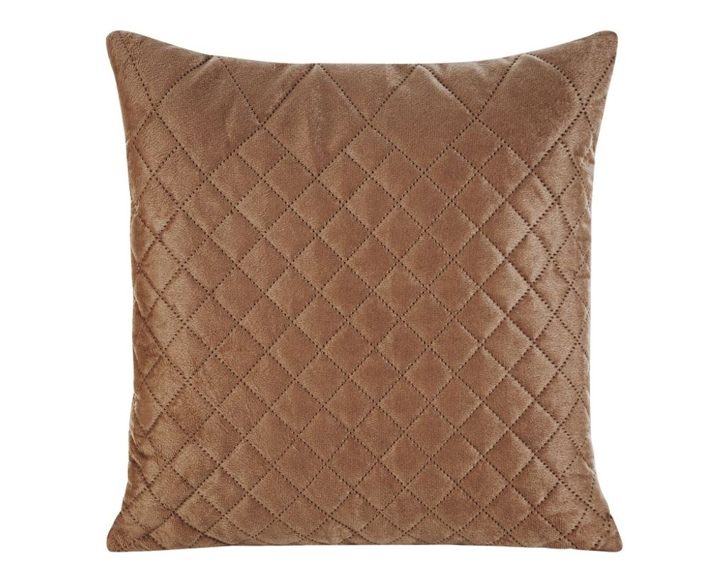 D91 Kissenbezug LUIZ 3 rot 40x40 cm ziegelrot