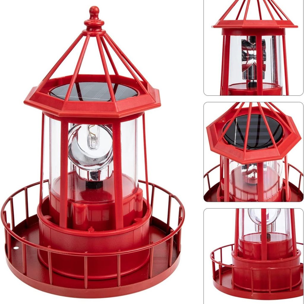 LED Solar Leuchtturm,Solarlicht,wasserdicht, langlebig, Produktbild 