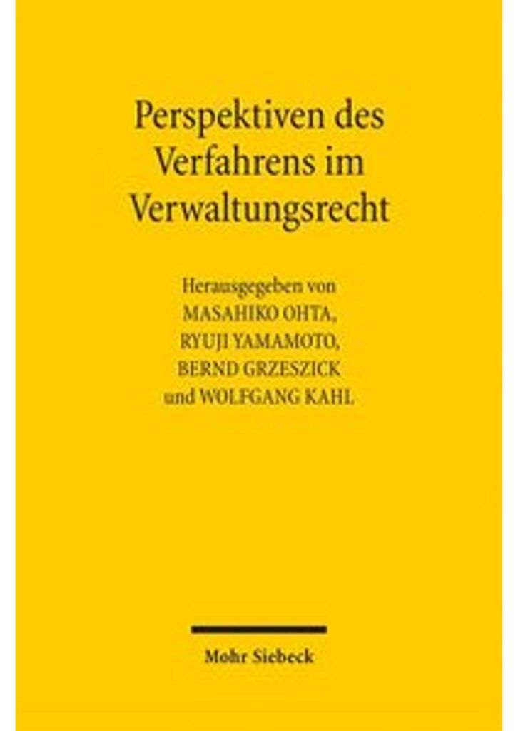 Perspektiven des Verfahrens im Verwaltungsrecht