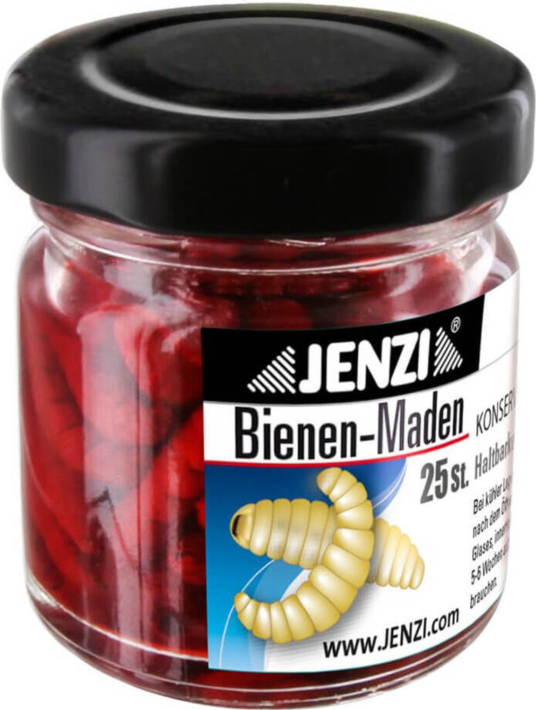 Jenzi Bienenmaden konserviert rot Produktbild 