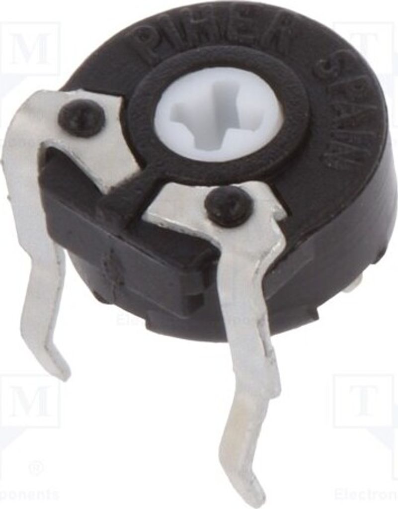 2x Potentiometer: für den Einbau 5kΩ 1-Drehung,liegend 100mW PT6KV502A2020 THT Po