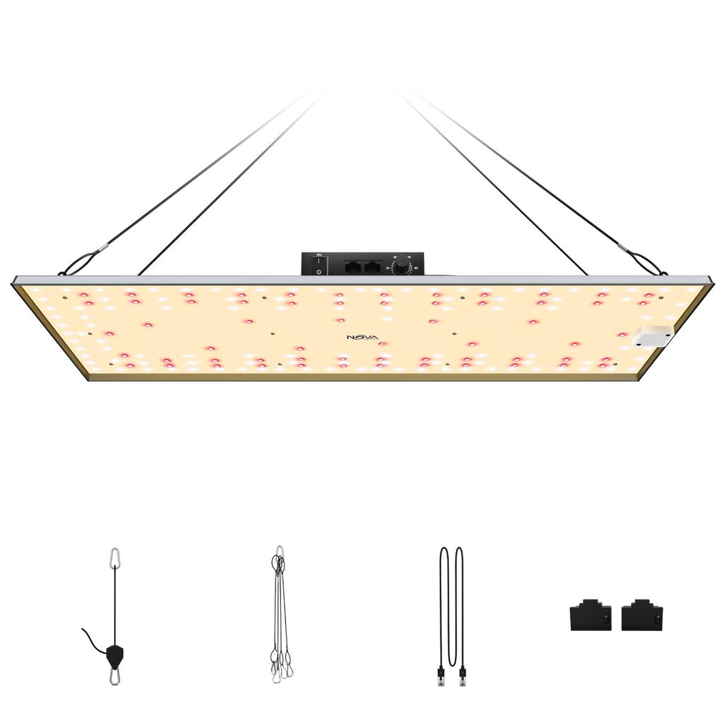 NovaGrove Pflanzenlampe LED Vollspektrum, 200W Grow Lampe Produktbild 