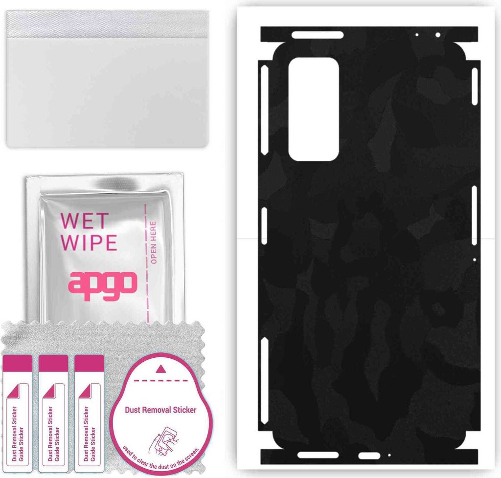 apgo Rückseite + Seiten Schutzfolie, Skin, kompatibel mit Xiaomi Poco F4 GT, Hinten Displayschutzfolie aus Vinylfolie, kratzfest, einfache Montage...