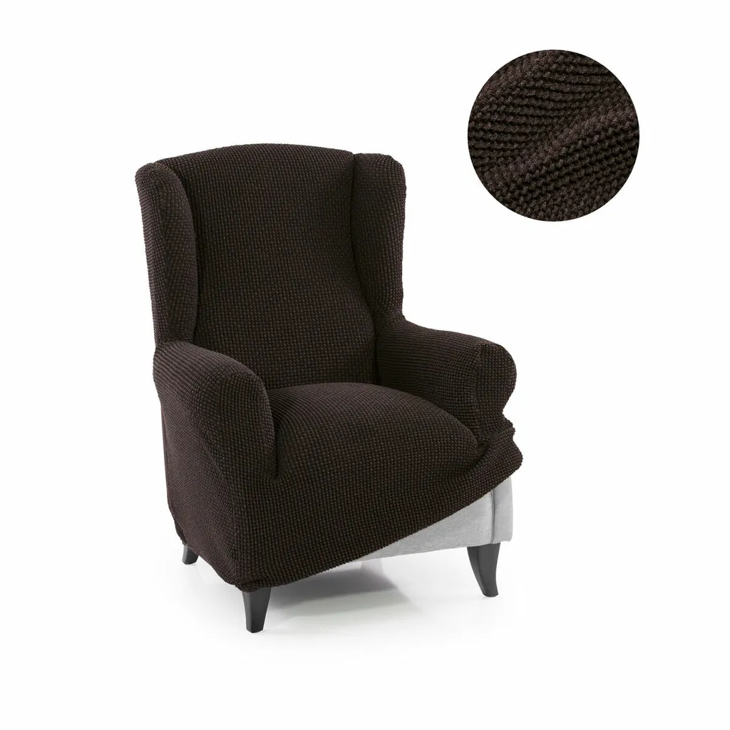 Copridivano 1 Posto SOFASKINS Marrone Super Elastico 70-110cm - 2