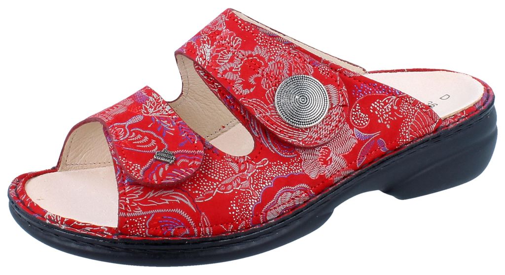Finn Comfort Sansibar, Pomodore, dames, slippers, Productafbeelding 