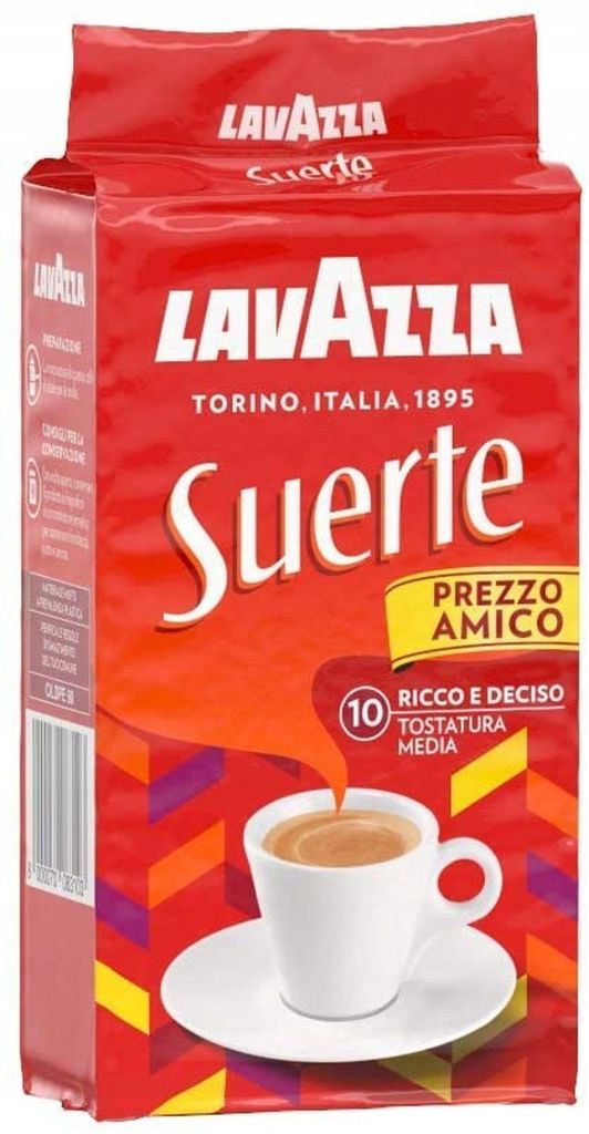 Lavazza Suerte gemahlener Kaffee 250 g Produktbild 