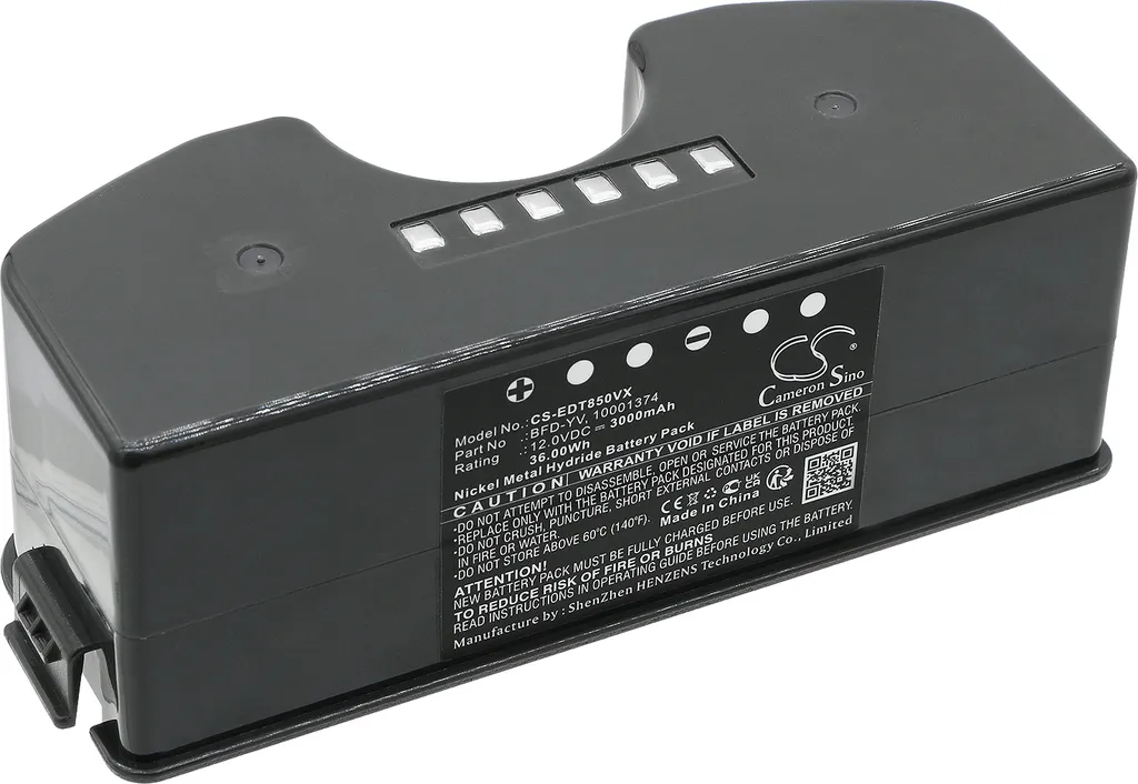 Batterie Techtek pour Ecovacs Deebot M81 DT83 DT85 DT87G remplace 10001374