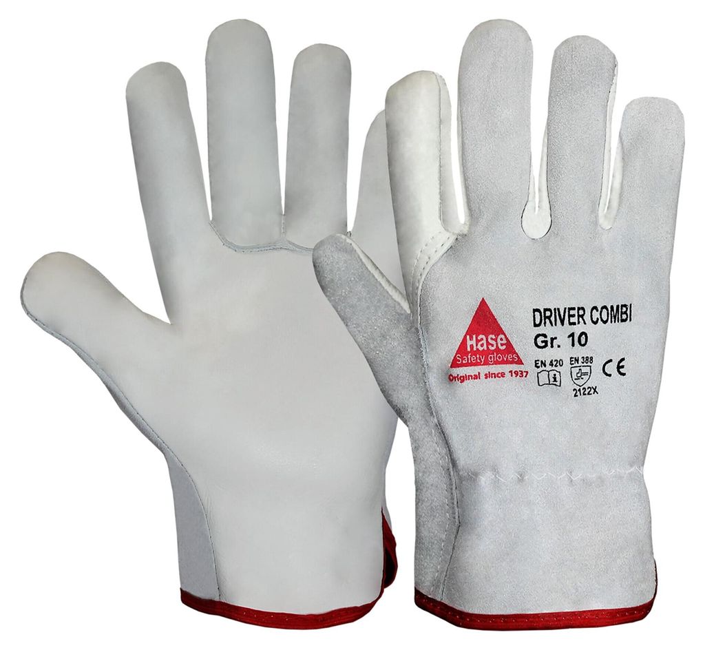 Hase 5-Fg.-Sicherheitshandschuhe DRIVER-COMBI aus Produktbild 