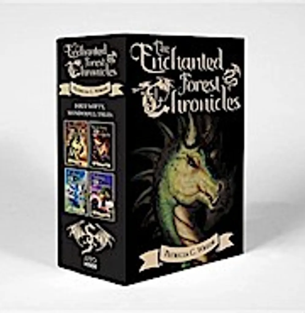 Livre de fantasy The Enchanted Forest Chronicles, édition brochée 4 tomes