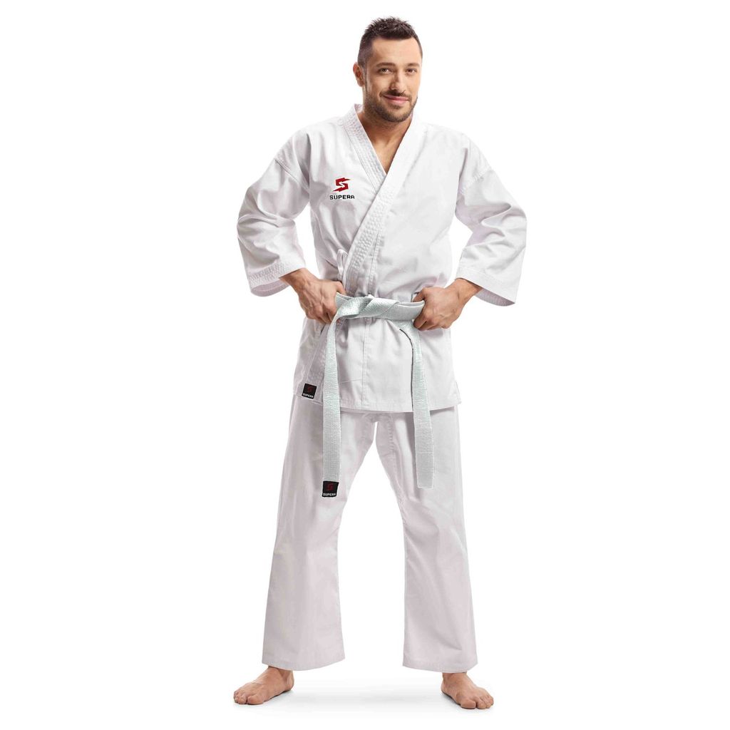 BASIC EDITION Karate Anzug schwarz Größe: 190cm Phönix Baumwolle/Polyester. 