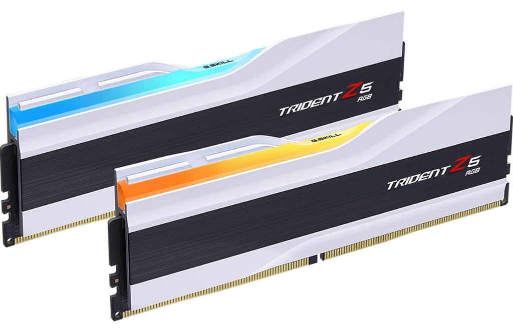 DIMM 32 GB DDR5-7200 (2x 16 GB) Dual-Kit (weiß, F5-7200J3445G16GX2-TZ5RW, Ripjaws M5 RGB, INTEL XMP)