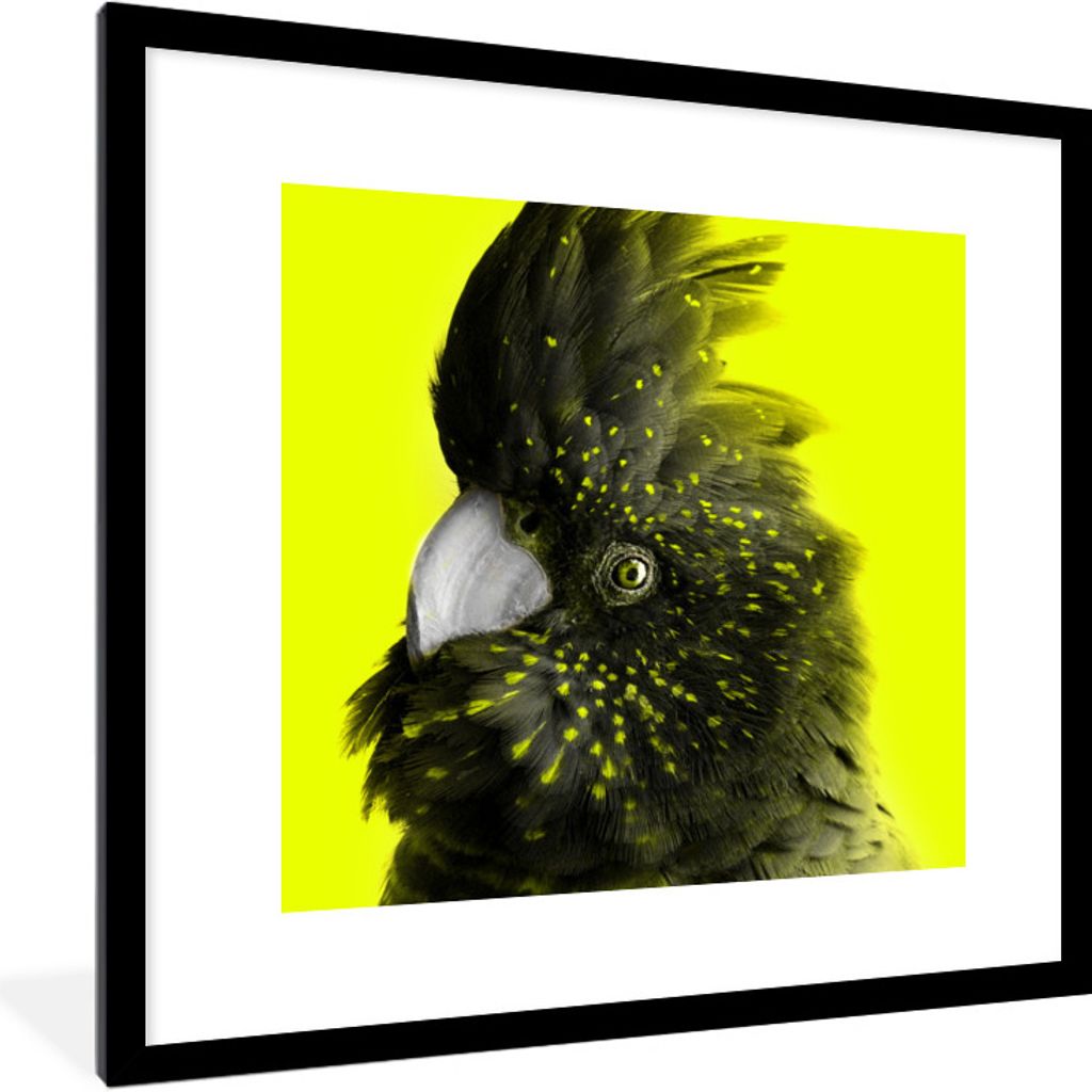 MuchoWow® MuchoWow® Gerahmtes Poster Kakadu - Gelb - Produktbild 