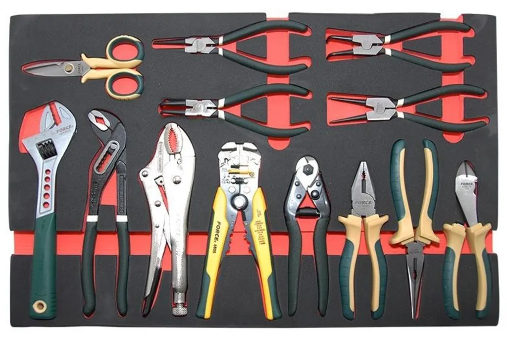Finis les outils fragiles : Jeu de pinces FORCE 51311 ultra robuste