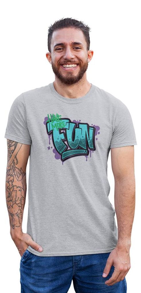D&B Uni Polo ST00068 Fun Grau-Größe XL