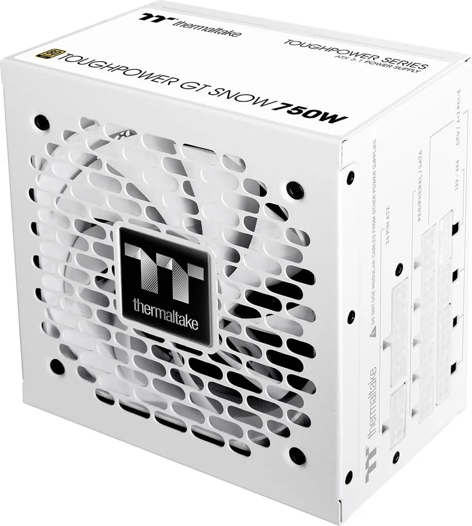 Thermaltake Toughpower Gt alimentatore 750 W 24 pin ATX ATX Bianco
