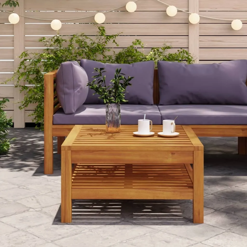 Tavolino Stabli Möbel Acacia Massiccia - Qualità Premium Outdoor