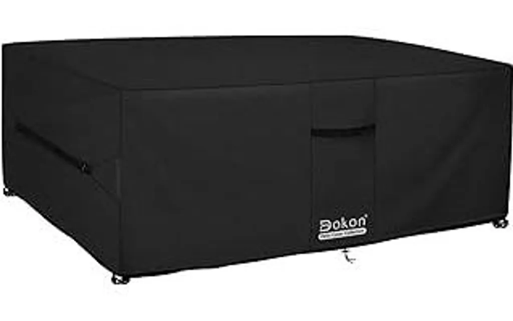 Dokon Copertura Mobili Giardino 180x100x74 Impermeabile Oxford