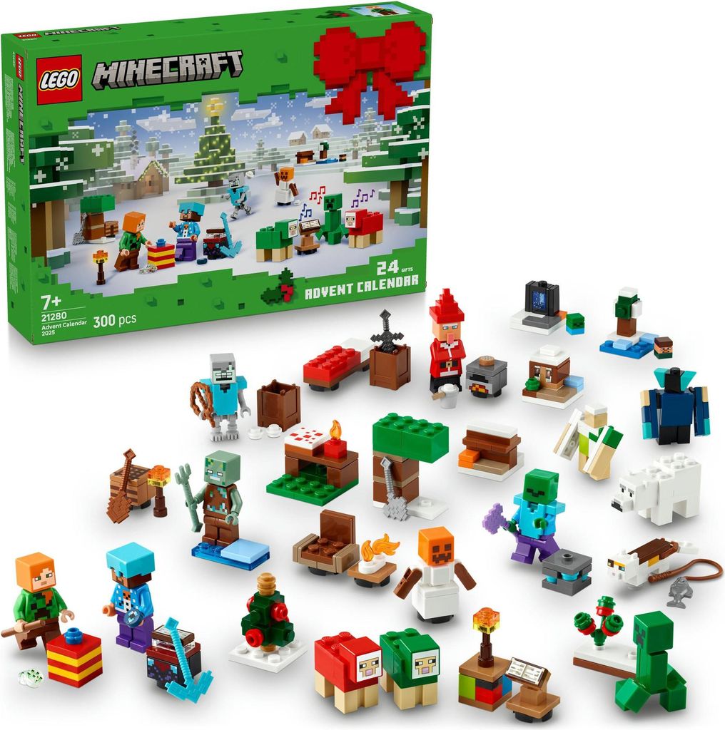 LEGO Minecraft Adventní kalendář 2025, Sada na stavění, 7 Obrázek produktu 