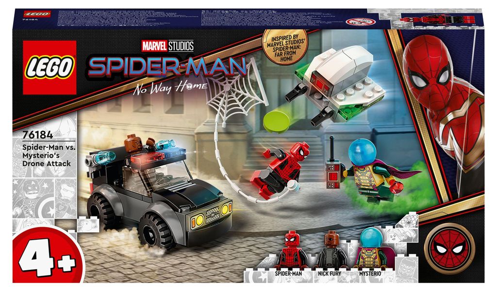 SOP LEGO Super Heroes Mysterios Drohnenattacke auf Produktbild 