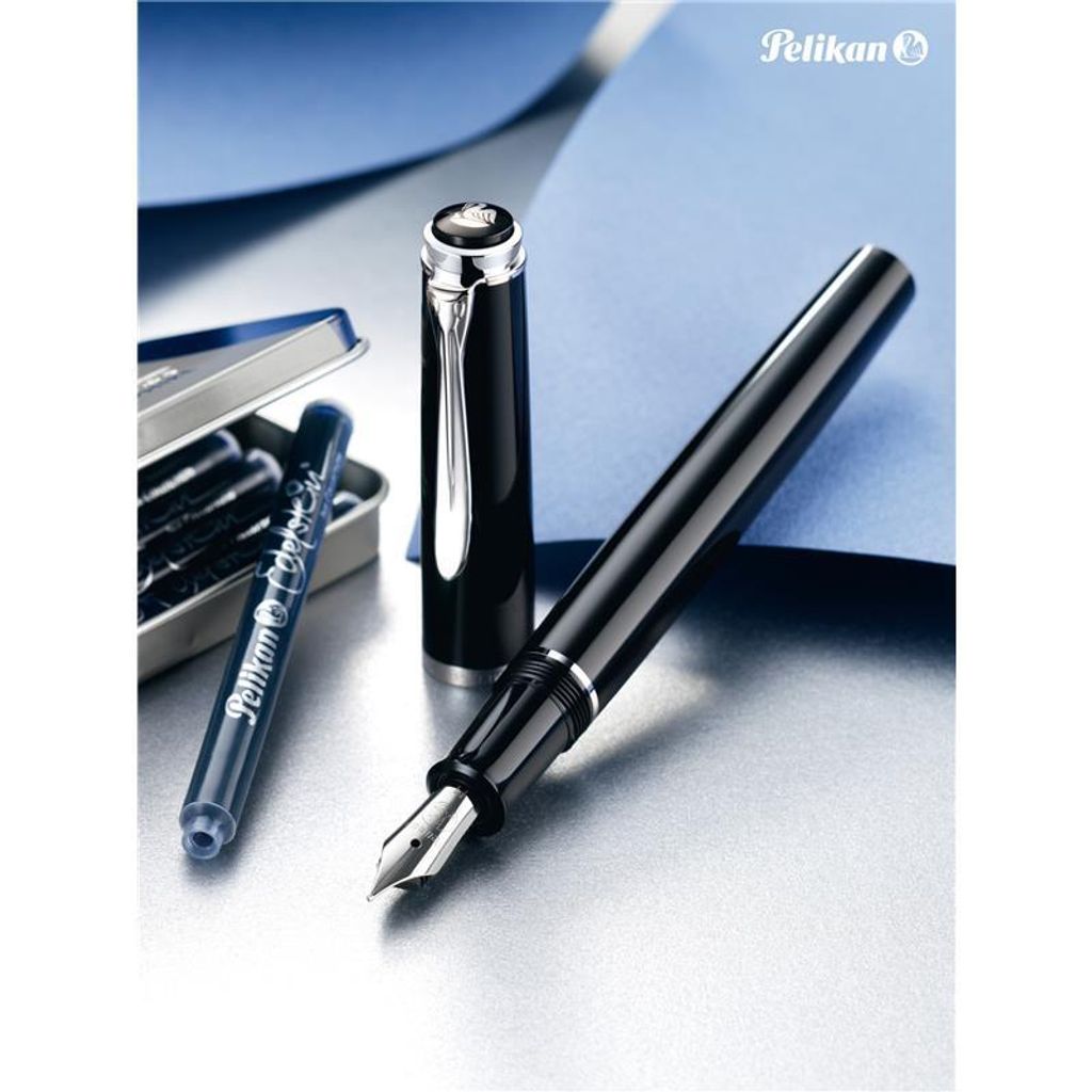 Pelikan Füllhalter P205 Schwarz F Geschenkbox Zdjęcie produktu 