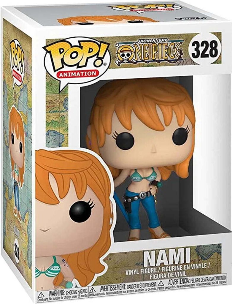 One Piece - Nami 328 - Funko Pop! - Vinyl Figur Produktbild 
