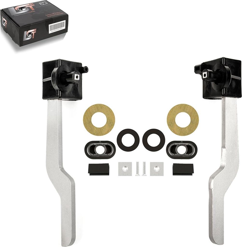 2x Verschlusshaken Verdeck Reparatursatz Rep. Set L + R für BMW 6er E64 CABRIO