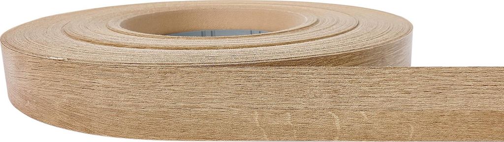 Kantenumleimer 4x2000 cm - Riva Eiche - Melamin Kantenband mit Schmelzkleber für stabile Möbelkanten - Umleimer für Schutz und dekorativen Absch...