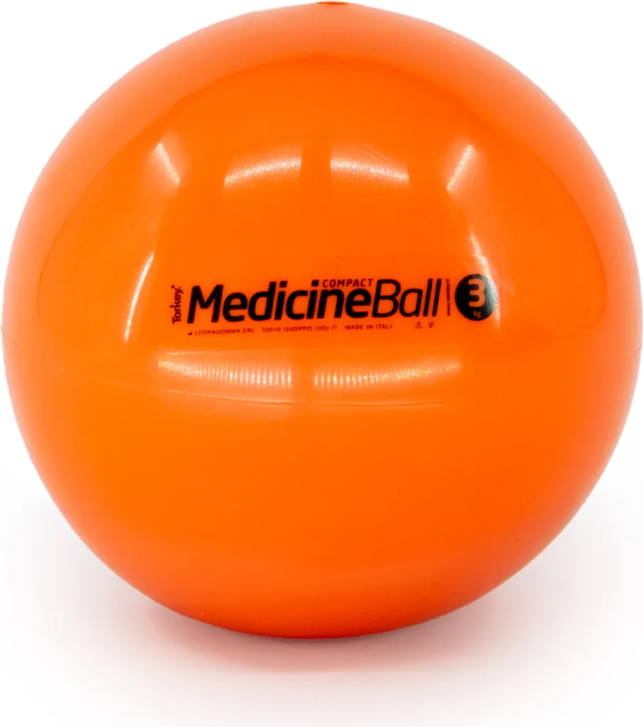 Medizinball Compact pour Gymnastique et Rééducation Pezzi Orange