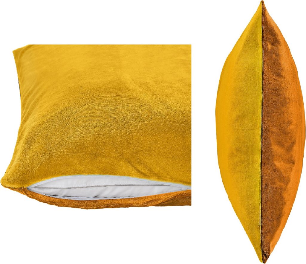 2-teilig Uni Wende Bettwäsche-Set Bett Garnitur Bettbezug Produktbild 3