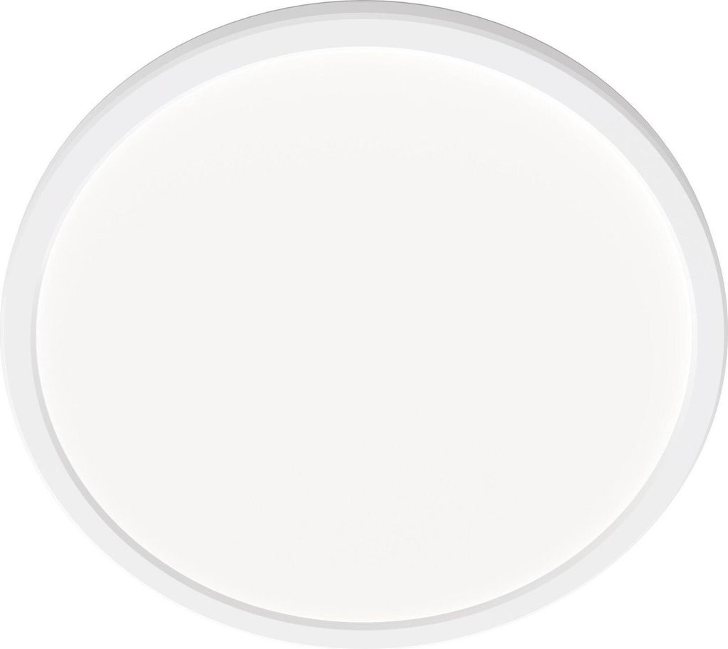 Ledvion - LED-Deckenleuchte Weiß (Ø29cm, 18W, 2700K, 1620 Lumen) IP44, Integrierte LED, Deckenstrahler, Aufbaustrahler