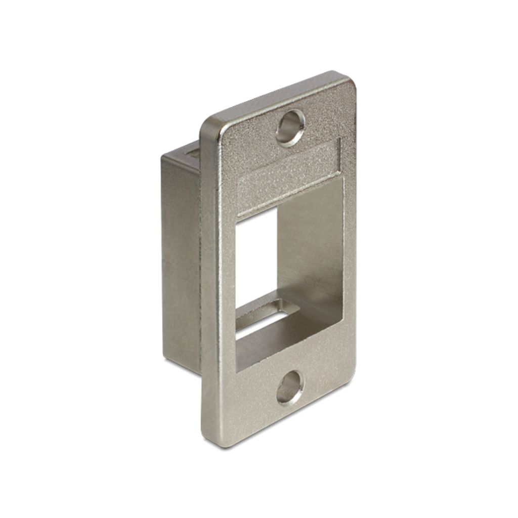DELOCK Keystone Halterung für Geräteeinbau