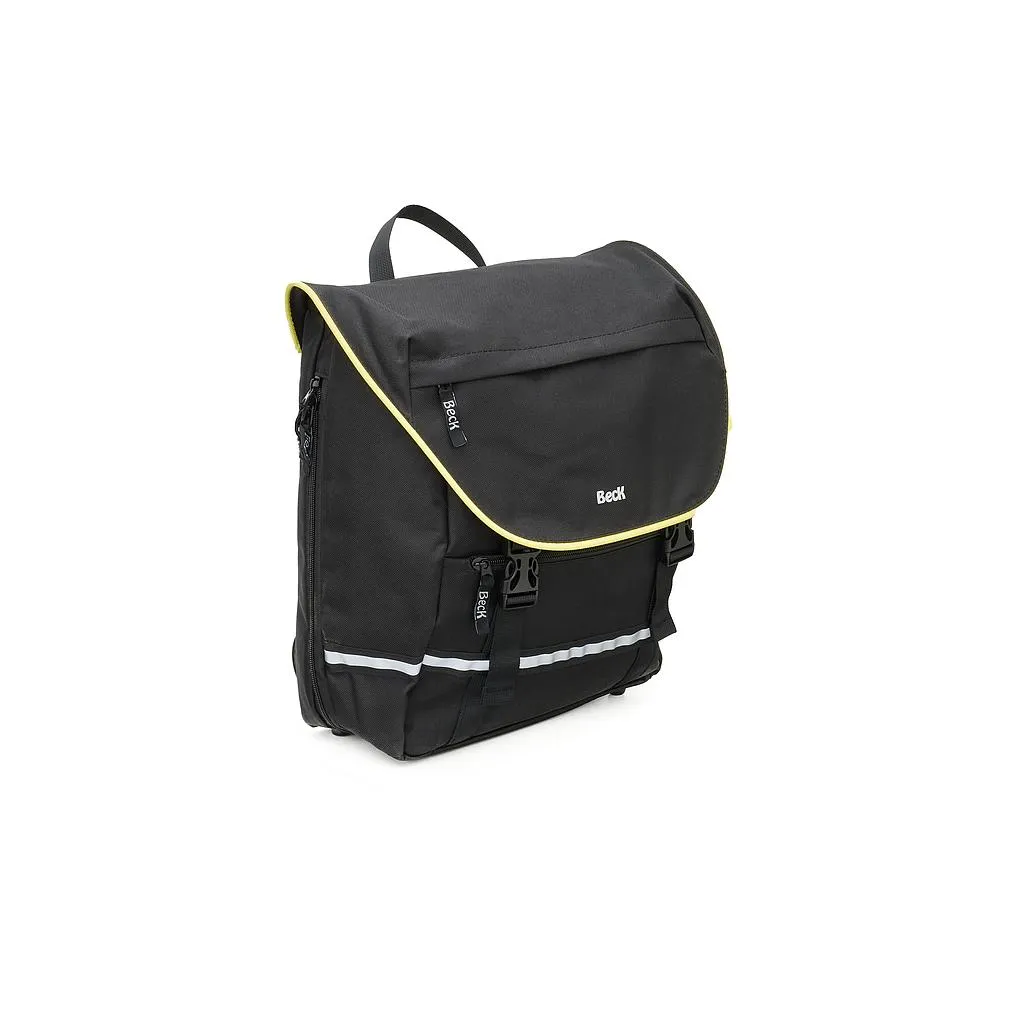 Gardez vos affaires au sec avec la sacoche vélo Beck Sprtv Single jaune