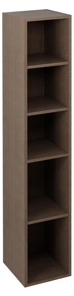 Sapho ESPACE offenes Regalschrank 30x172x32cm, Kiefer Rustikal