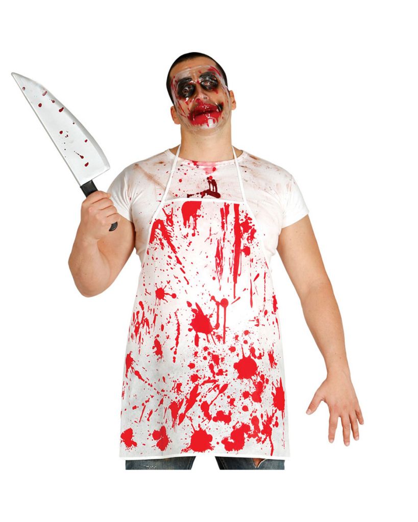 Blutige Schürze als Halloween Kostümzubehör & Zombie Walk Produktbild 