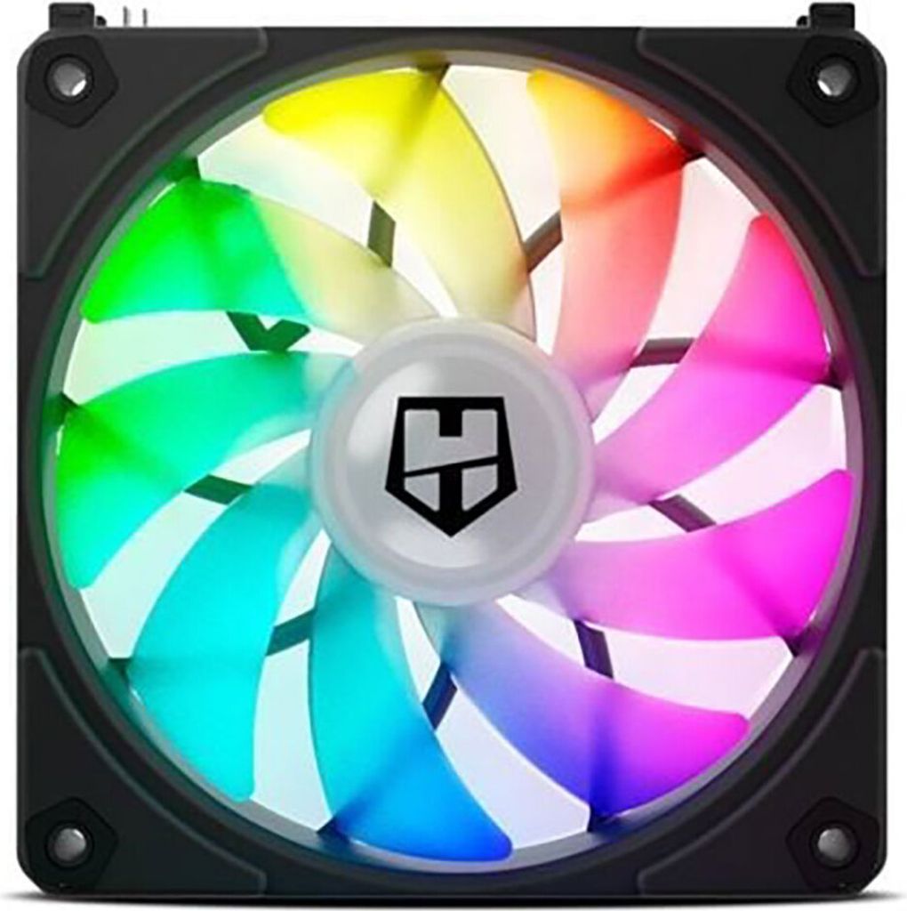 NOX Hummer NXHUMMERELINKBK, Ventilator, 12 cm, Schwarz