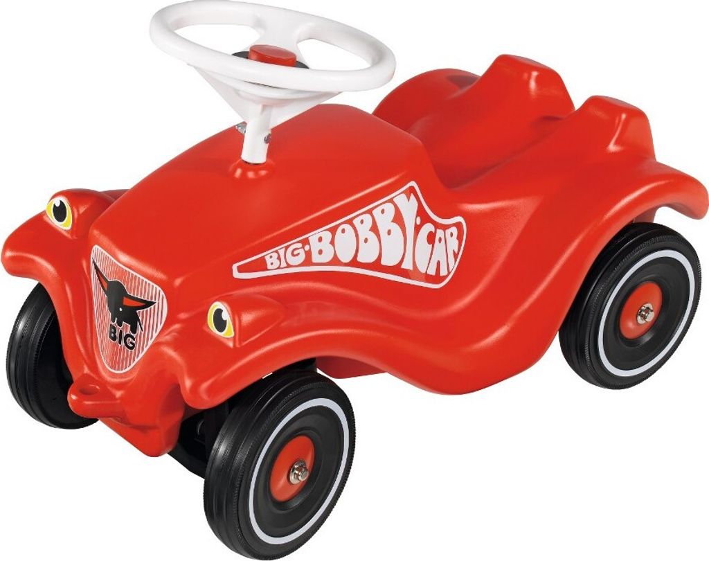 Big Bobby Car Classic z oponami Whisper czerwony 56053 Zdjęcie produktu 12