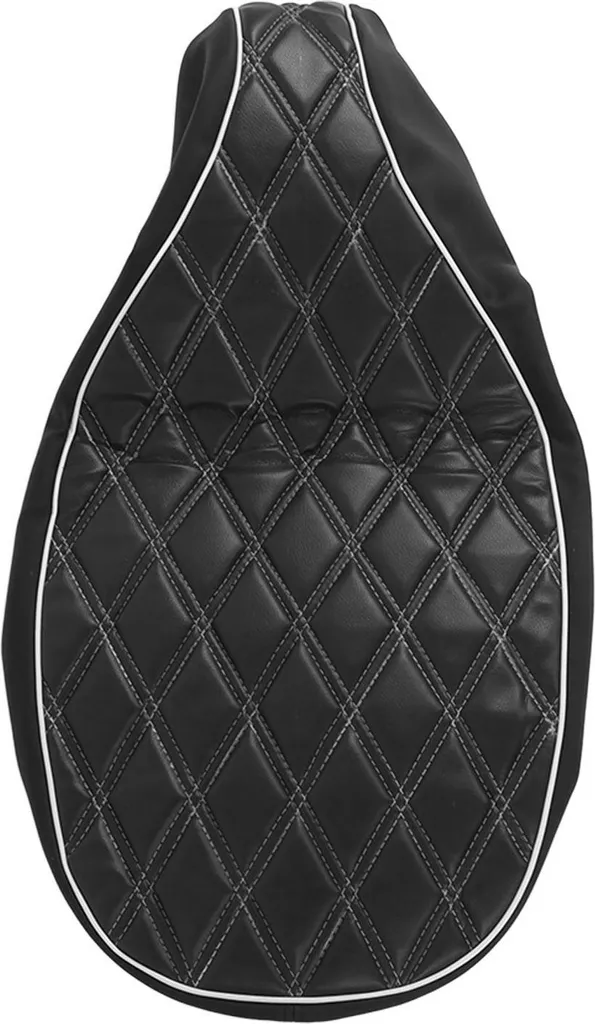 Couvre-selle cuir noir haute qualité pour Vespa VNB VBB Sprint et TS