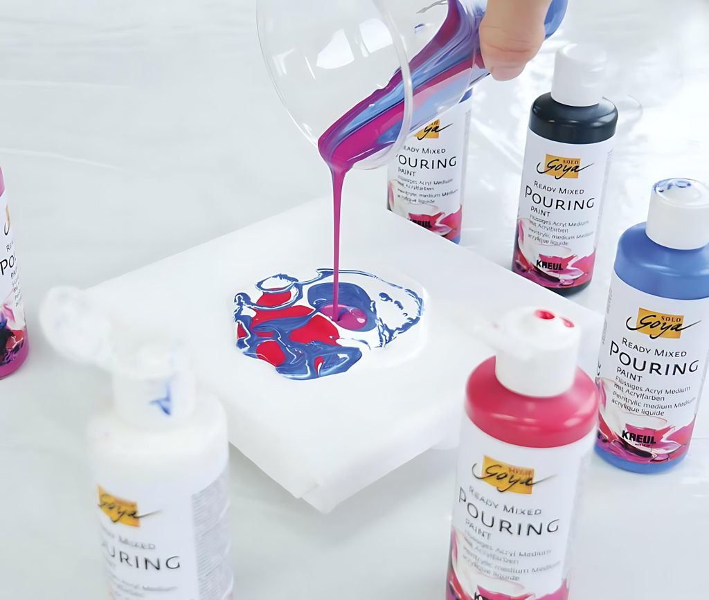 KREUL 87230, 80 ml, Schwarz, Blau, Magenta, Rot, Weiß, Produktbild 