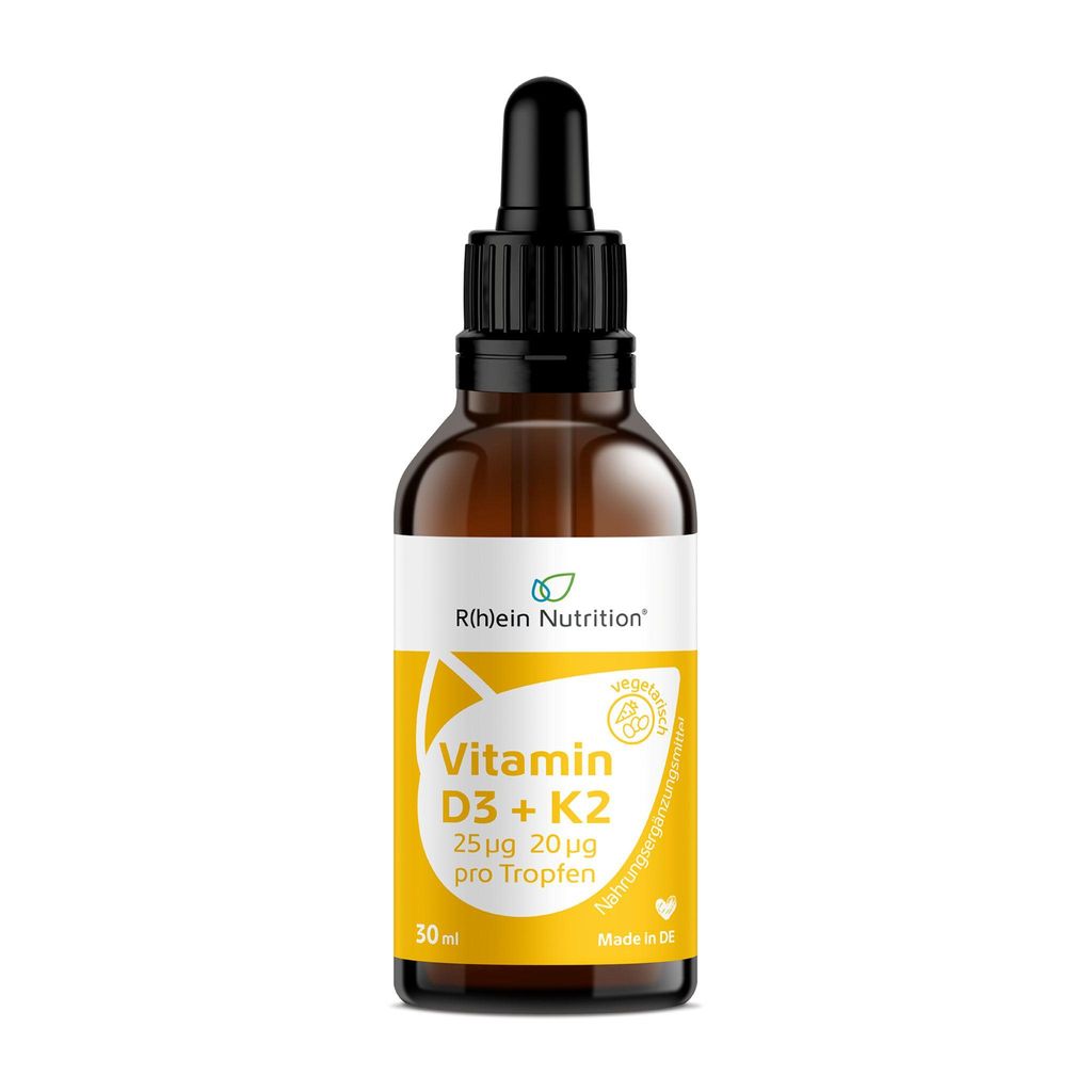 Vitamin D3+K2 Osteo Tropfen 30 ml Produktbild 