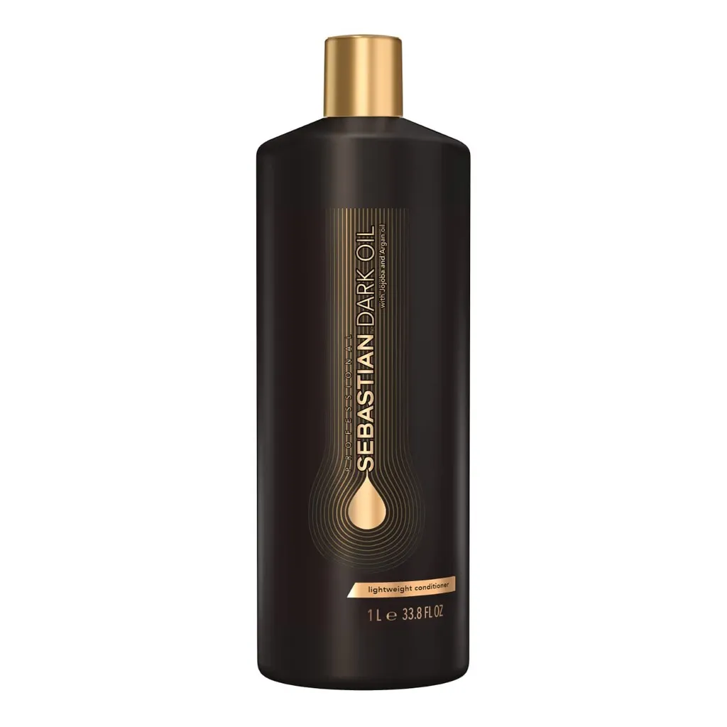 Conditionneur Dark Oil Sebastian anti-frisottis pour cheveux ternes 1L