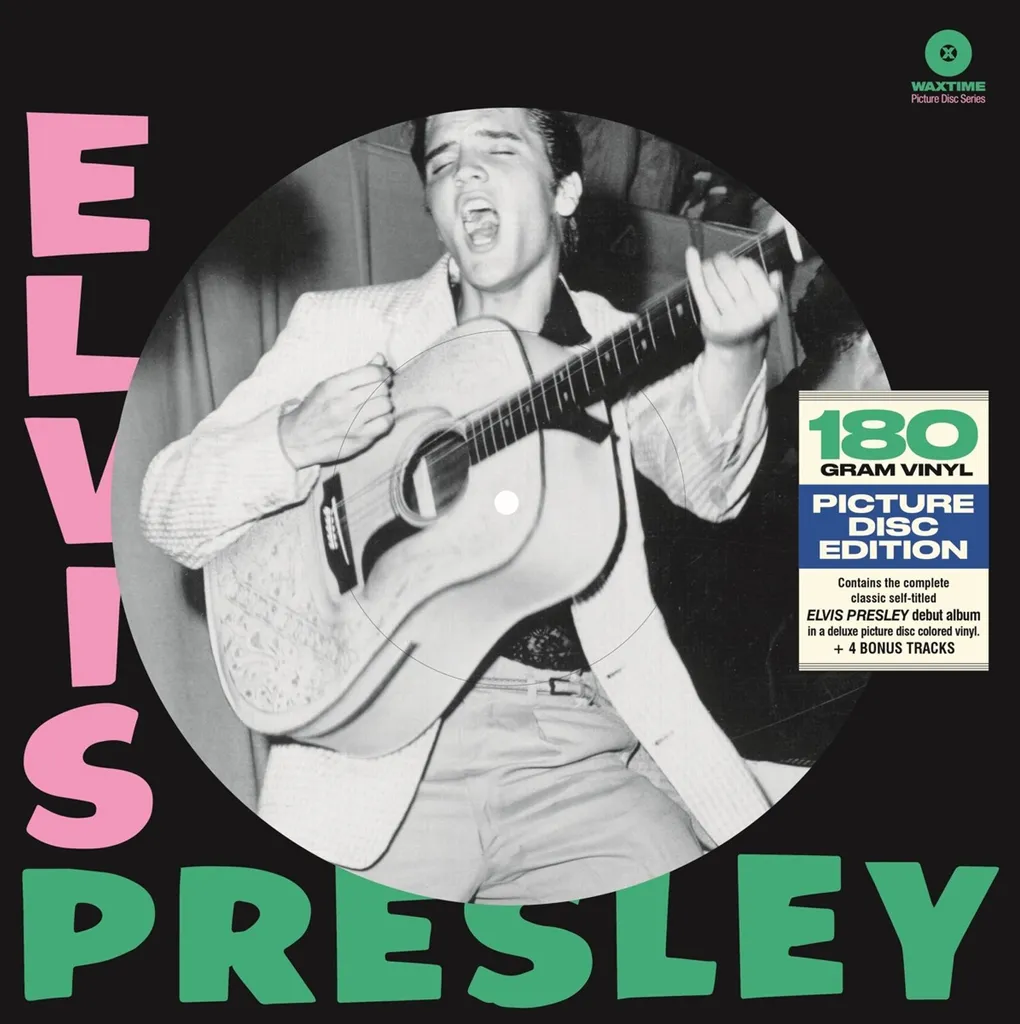 Album Elvis Presley Vinyle 180g Picture Disc de Collection Haute Qualité