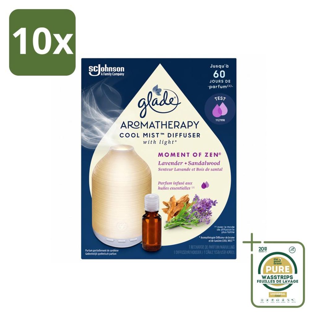 10 difusores de aromaterapia en spray Glade - "Momento de Imagen del producto 