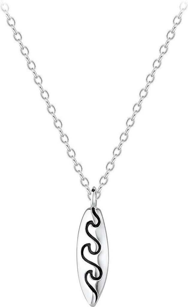 Kette Surfbrett Silber 925 Produktbild 