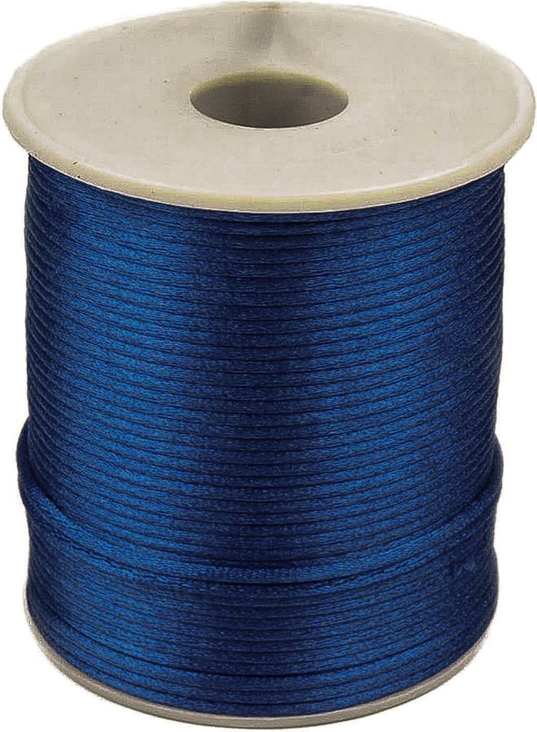 90m Satinschnur 2mm Satinkordel Schmuck-Kordel -Schnur Kumihimo Bänder