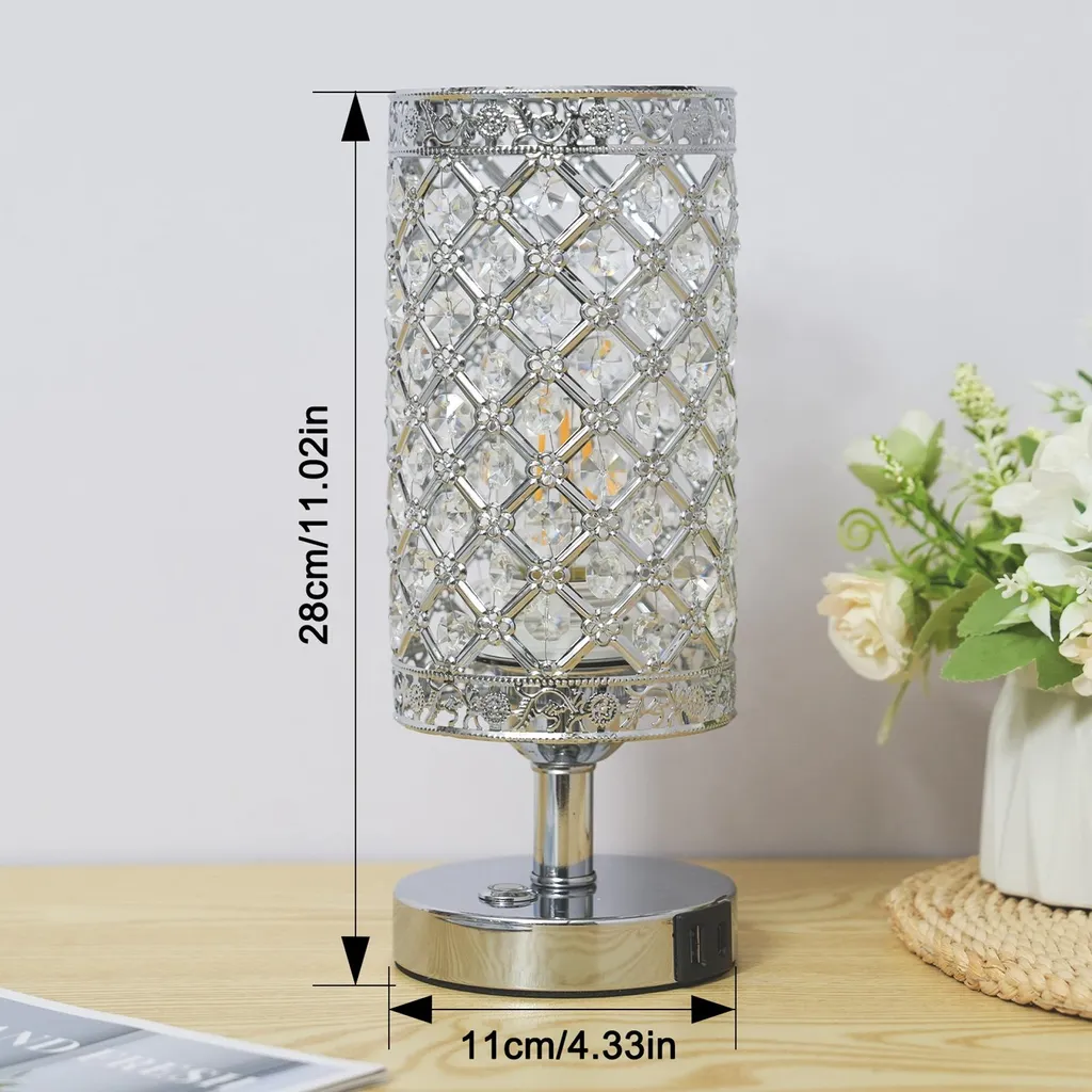 Lampe de Nuit pour Table de Chevet avec Chargeur Smartphone Rapide - 7