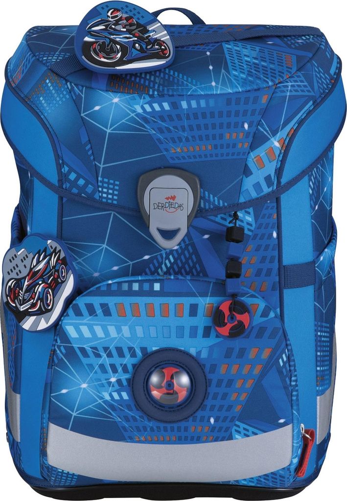 DerDieDas ErgoFlex Easy Turbo Speed Schulranzenset 5-teilig Produktbild 