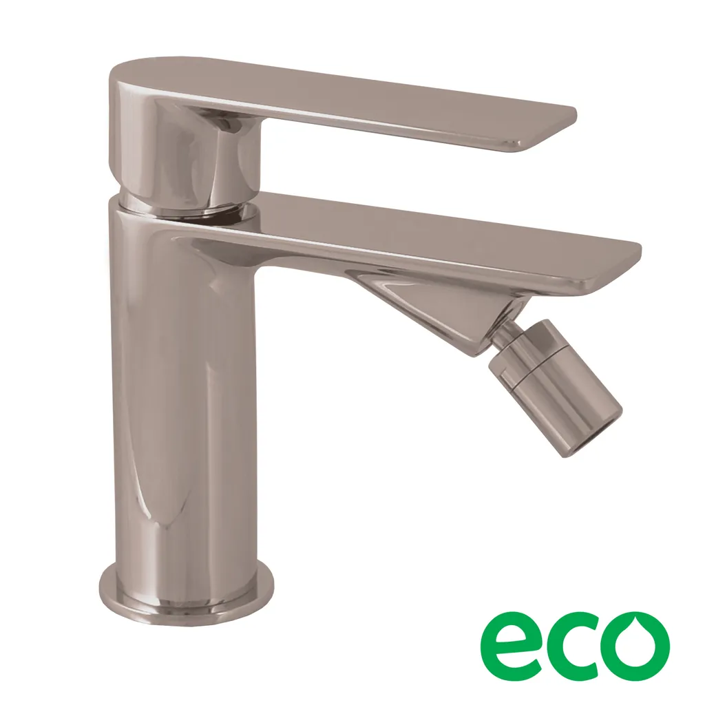 Rubinetto Bidet Grigio Metallico Lucido NIL Slezák-RAV 1/2'' | Lusso Moderno