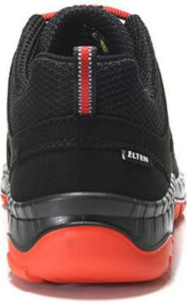 Elten Halbschuh MADDOX Low ESD, schwarz-rot, S3, 41 Produktbild 