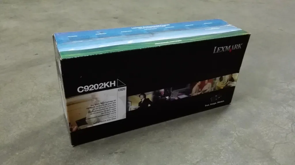 Évitez les bavures avec le Toner Noir Lexmark C9202KH pour C920 15K