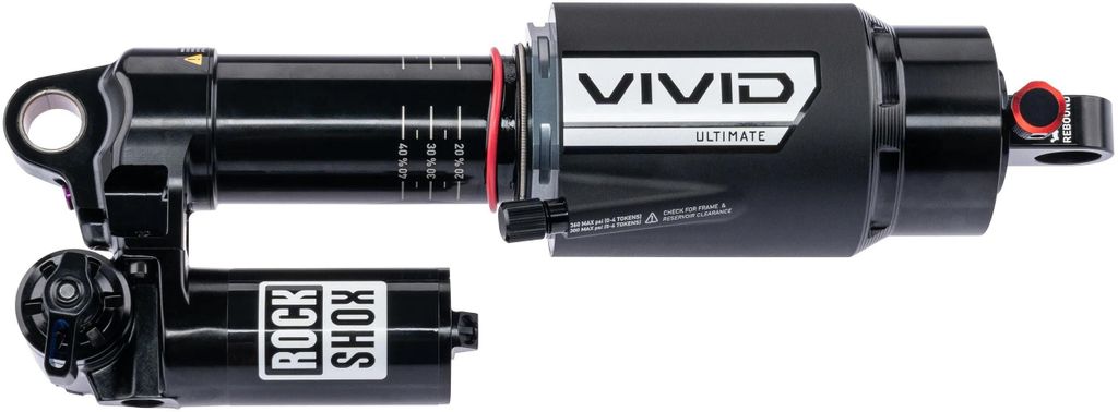 Rockshox Stoßdämpfer Vivid Ultimate RC2T Hinterradstoßdämpfer RS Vivid Ult. rc2t 230 x 62,5 mm